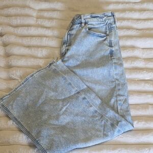 American Eagle Outfitters Super High-Rise Baggy Jeans XS Size 6